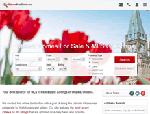 Tablet Screenshot of ottawarealestate.ca